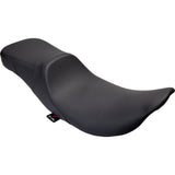 Danny Gray LowIST 2-Up Seat Black Vinyl - FA-DGE-0285 For Harley Touring 2008-2023