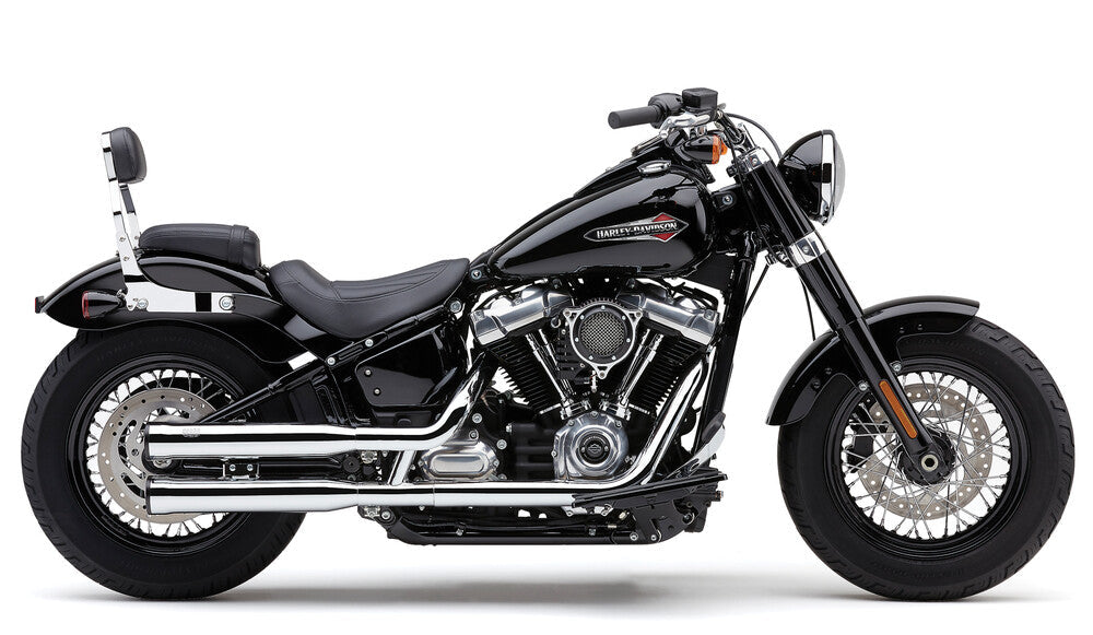 Cobra 82-96024 6057 3" RPT SLIP-ONS CHROME SOFTAIL 18-22