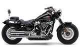 Cobra 82-96024 6057 3" RPT SLIP-ONS CHROME SOFTAIL 18-22