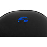 Saddlemen Lattice Stitch Step-Up Seat Front Blue Stitch - 808-07B-17201 For Harley Touring 2008-2023