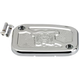 Joker Machine Hydraulic Clutch Master Cylinder Cover Joker Chrome - 08-013C For Harley Touring 2017-2020