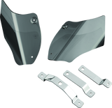 Kuryakyn 1186 Saddle Shields Heat Deflectors 00-17 Softail Smoke