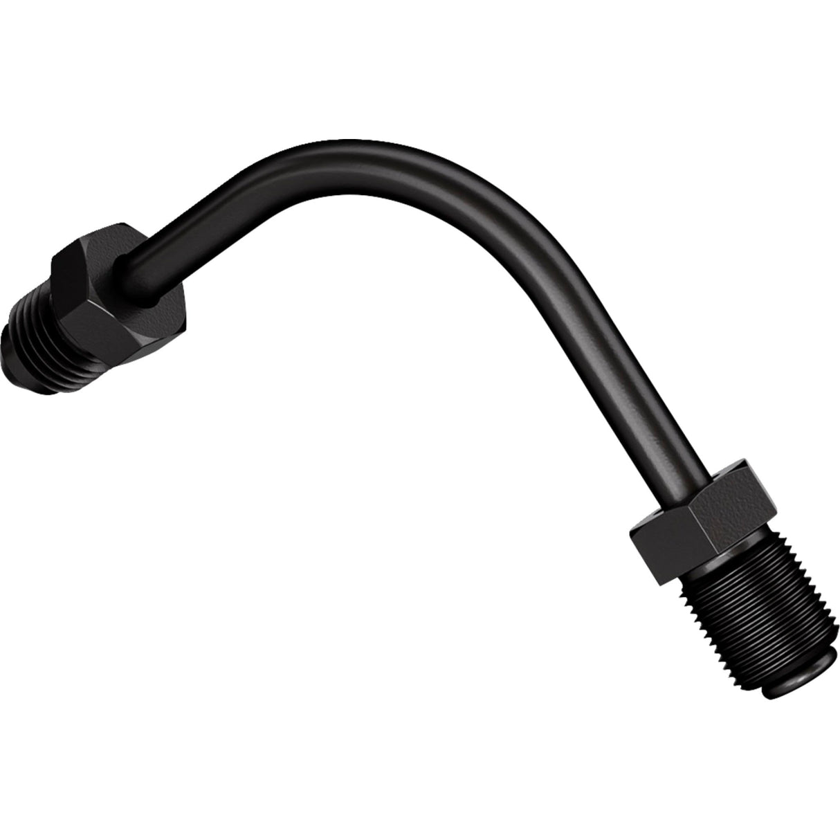 BF GOODRICH 1742-0738 P691-03ZBK Banjo universal  - 90° - long brake adaptor - side bend - black