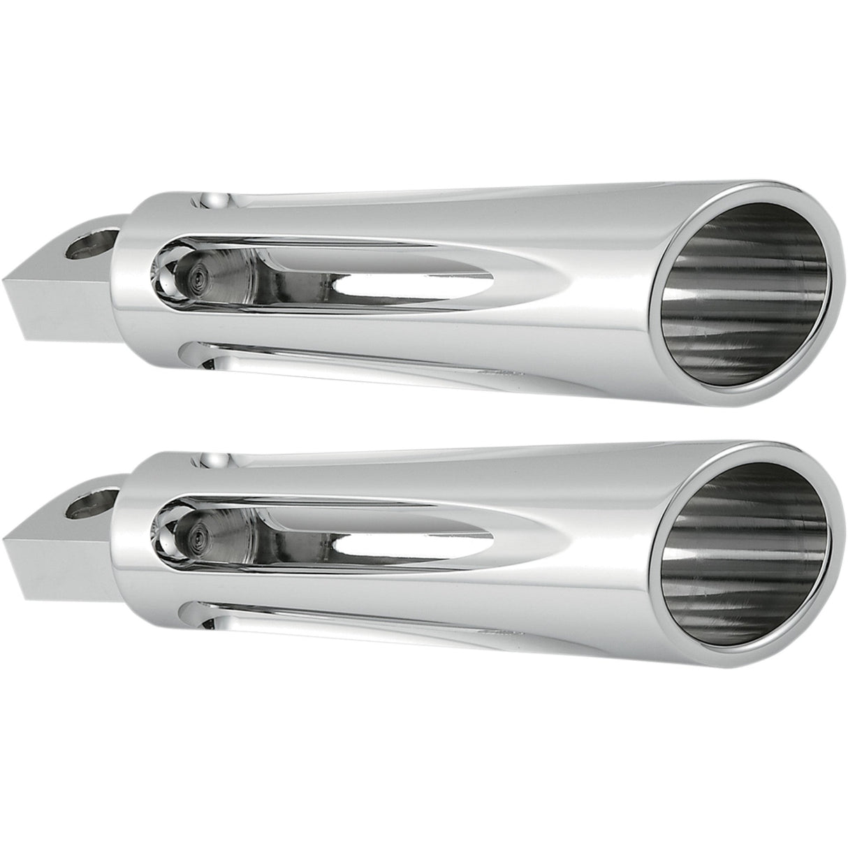 ARLEN NESS 1620-0522 06-470 Ness-Tech® Footpegs - Deep Cut - Chrome