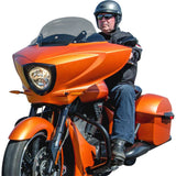 KLOCK WERKS 2312-0508 KWW-06-0543 Low Flare™ Windshield Flare™ Windshield - 11" - Tinted - Victory