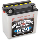 DRAG SPECIALTIES 2113-0007 High Performance Battery 12n7-4a
