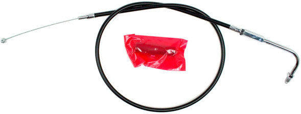 Motion Pro Black Vinyl Throttle Cable - 06-0435 For Harley 1990-1995