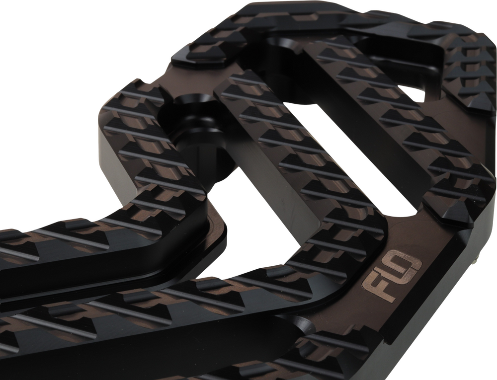 Flo Motorsports Savage Floorboards Black - V-800V5BLK