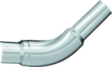 Kuryakyn Bridge The Gap Heat Shield Chrome - 9196 For Harley Touring 1993-2008