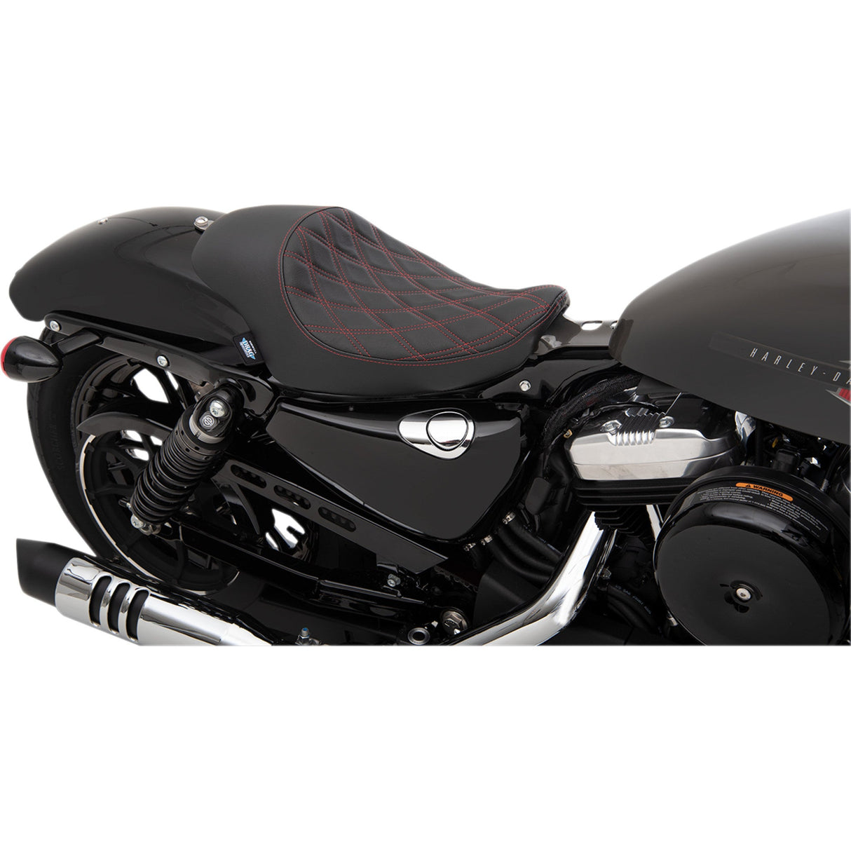 DRAG SPECIALTIES 3/4 Solo Seat - XL '04-'22