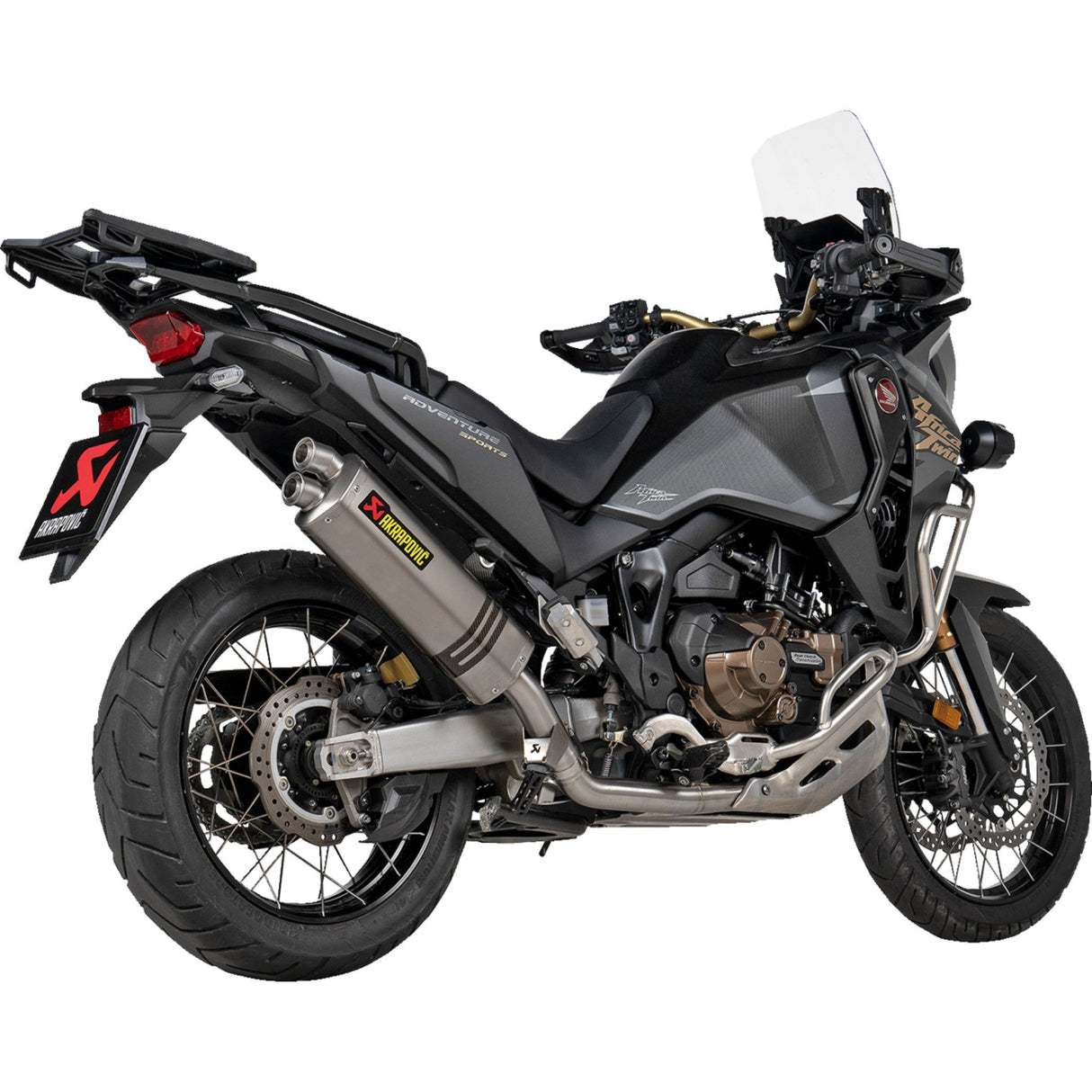 Akrapovic Racing Line 2-Into-1 Exhaust System - S-H11R4-WT Honda CRF1100L Africa Twin Adventure Sports 2020-2022