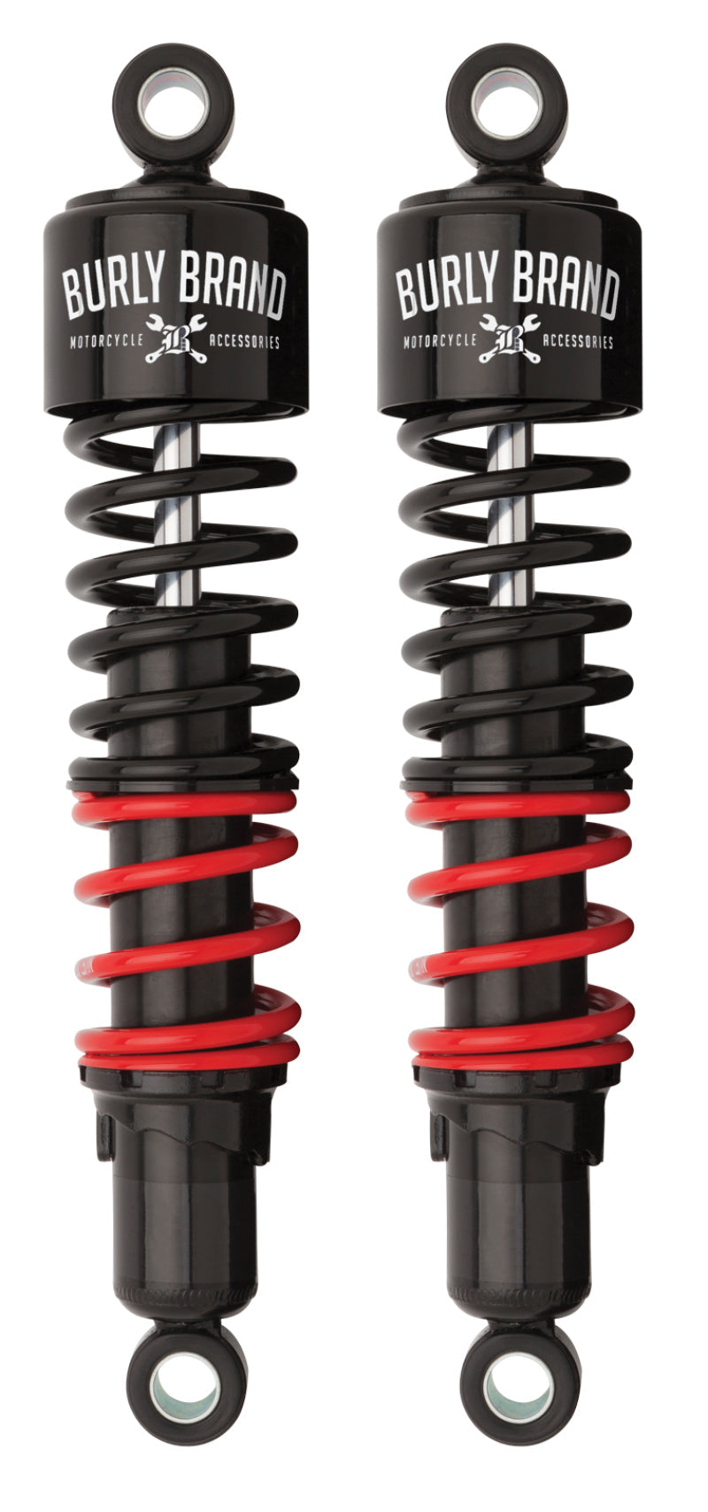Burly Brand Stilett Shocks 12.5in - B28-1252 For Harley Dyna 1993-2017