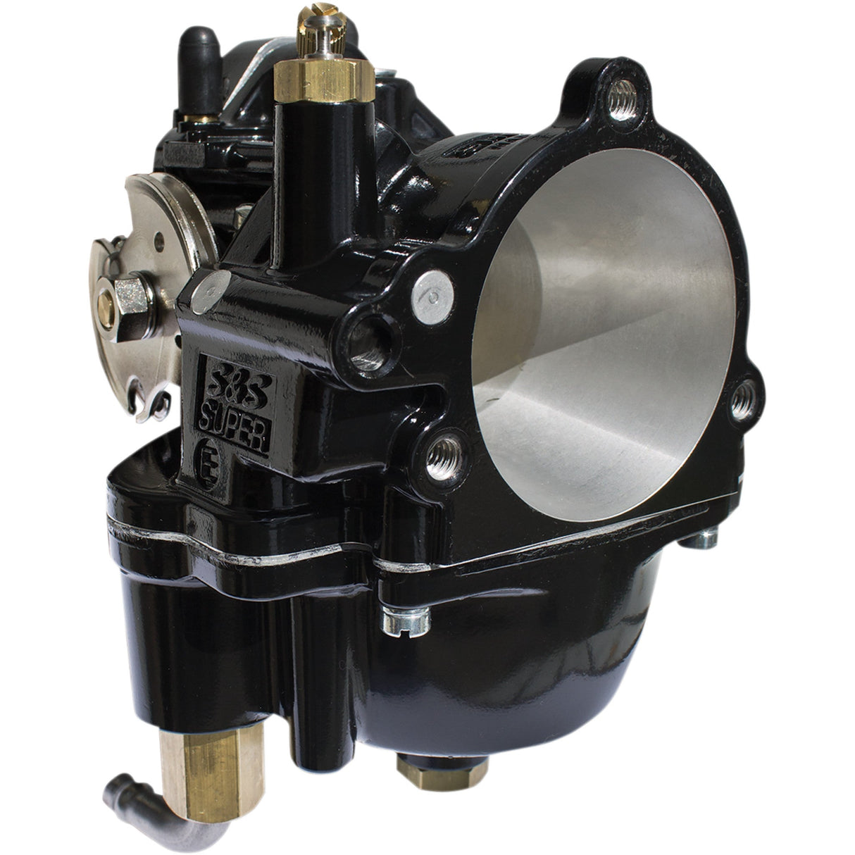 S&S CYCLE 1001-0043 110-0099 Super E Carburetor - Big Bore - Black