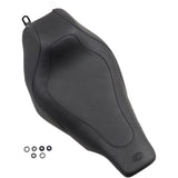 Mustang Tripper™ Solo Seat Without Backrest Stitched Black - 76457 For Harley Touring 1997-2007