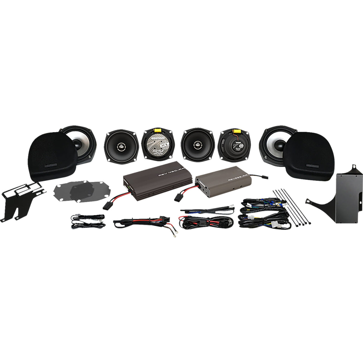 Hogtunes Amplifier And Speaker Kit - G2 ULTRA 6 PACK-XL For Harley Touring 1998-2013