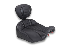Mustang Deluxe Touring Seat - 89401GM For Harley Touring 2023-2026 - Gun Metal Gray