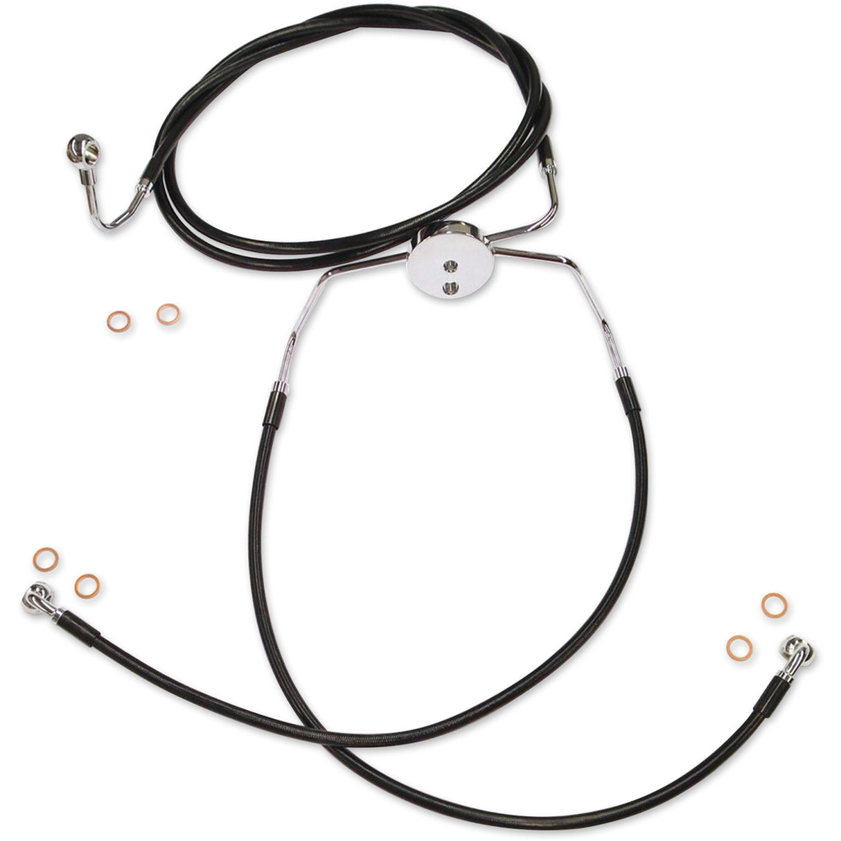 MAGNUM SHIELDING 1741-4764 SBC1110-00 XR Lower Brake Line - Black