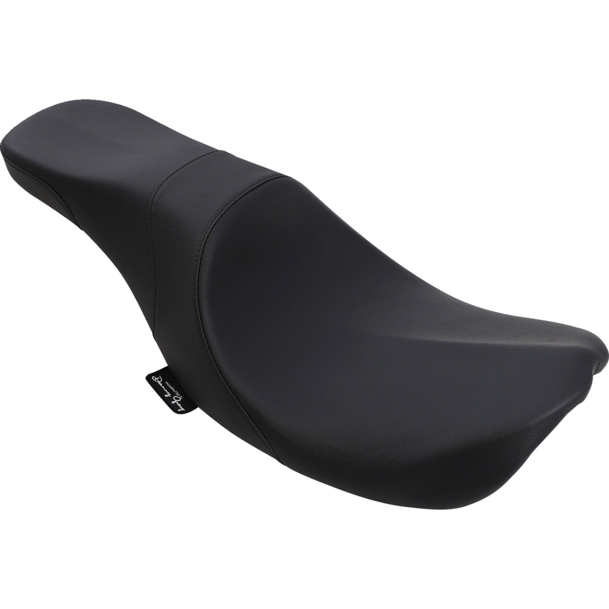 Danny Gray Weekday™ 2-Up Seat Smooth Black - PYO-STK08-1 For Harley Touring 2008-2016