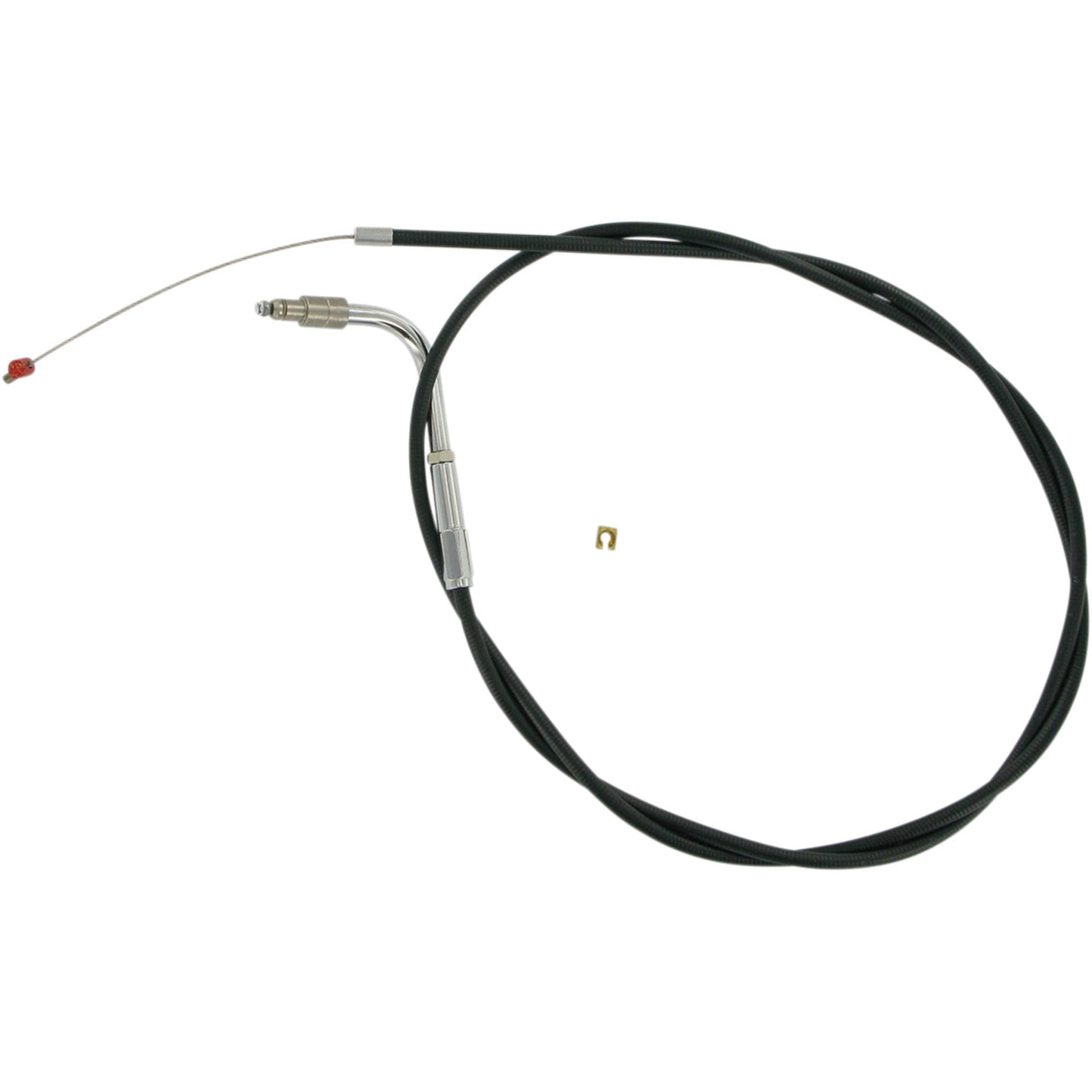 Barnett Black Vinyl Throttle Idle Cable 43-1/2" Length - 101-30-30020 For Harley Touring 1996-2001
