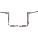 FAT Baggers INC. 1-1/2" EZ Install Pointed Top Handlebar 12" Chrome - 805012 For Harley Touring 2006-2020