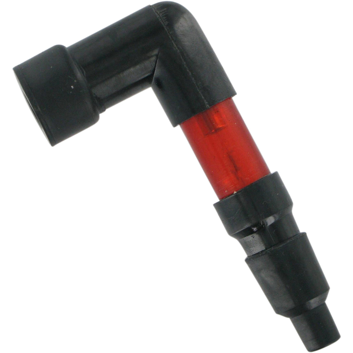 PARTS UNLIMITED DS-305007 Flashing Spark Plug Cap Spark Plug Cap - 90 Degree - Red