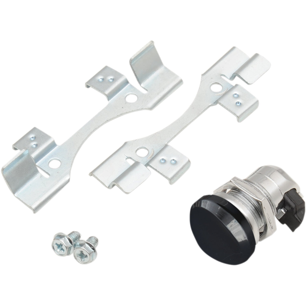 DRAG SPECIALTIES Push-Button Fuel Door Latch Kit