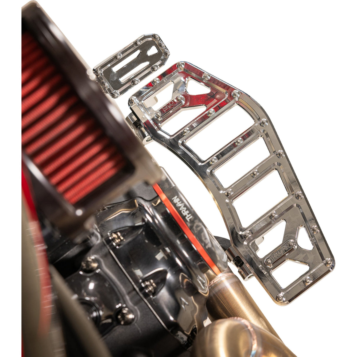 Thrashin Supply CO. Aggressor Floorboards Chrome - TSC-2219-3 For Harley Touring 1984-2026