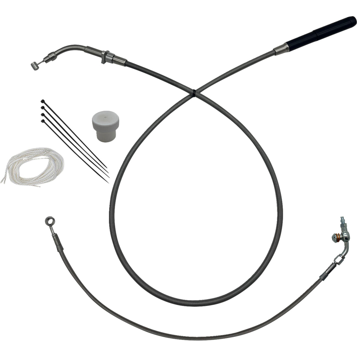 FAT BAGGERS INC. 0662-1205 149914 EZ Install Kit - EZ Installation Kit - +4" - FLTR, FLTRSE - Braided