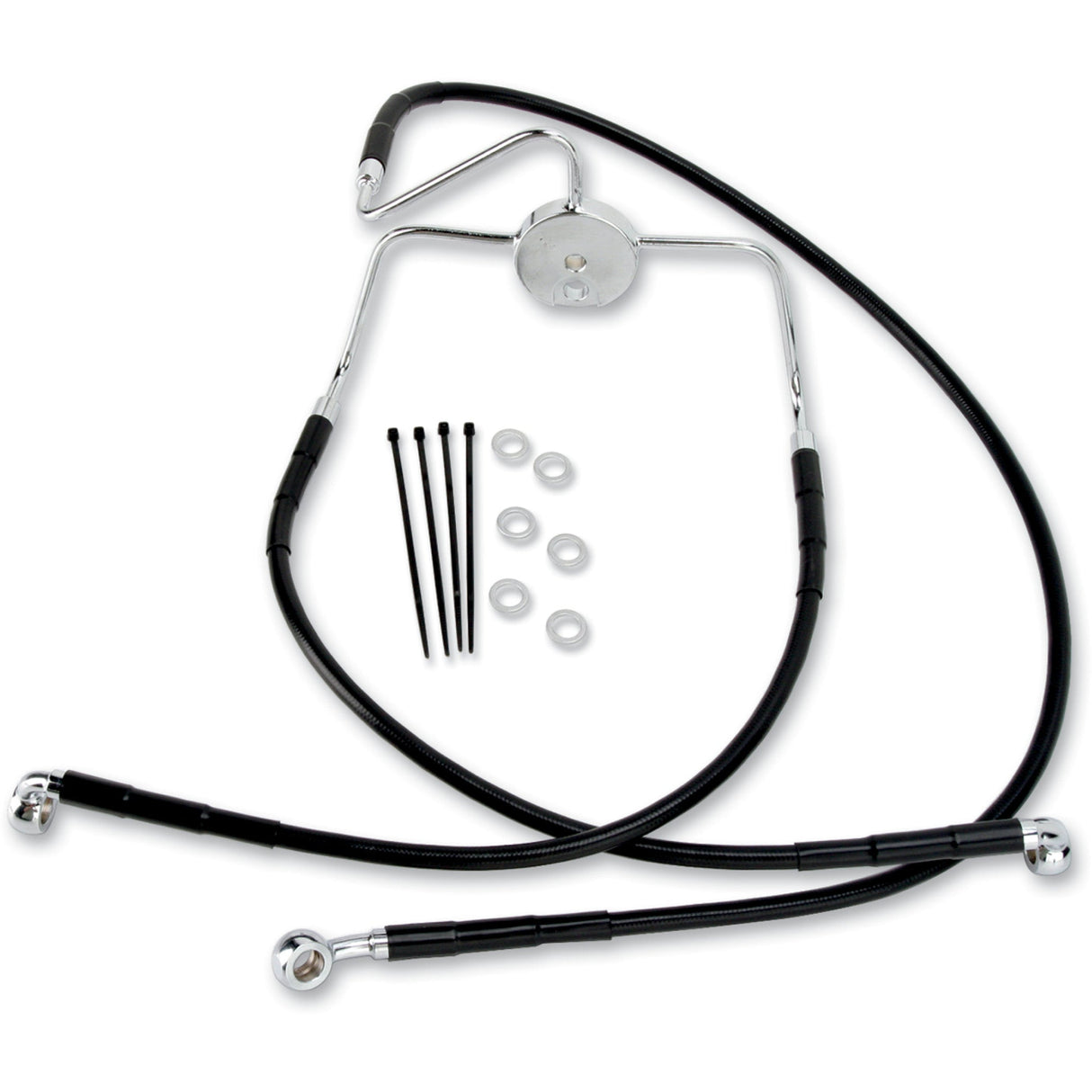 Drag Specialties Brake Line - 1741-2520 For Harley Touring 1994-2007