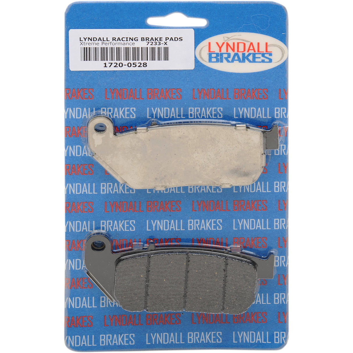 Lyndall Racing Brakes Llc Brake Pad - 7233X For Harley Sportster 2004-2013