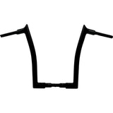FAT Baggers INC. 1-1/2" EZ Install Pointed Top Handlebar 16" Black - 818016-B For Harley Touring 2018-2025