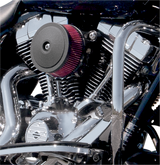Air Cleaner Cover - Bob Dome - Black - 1014-0121