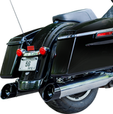 4-1/2" Chrome MK45 Cutlass Performance Mufflers - 1801-1496