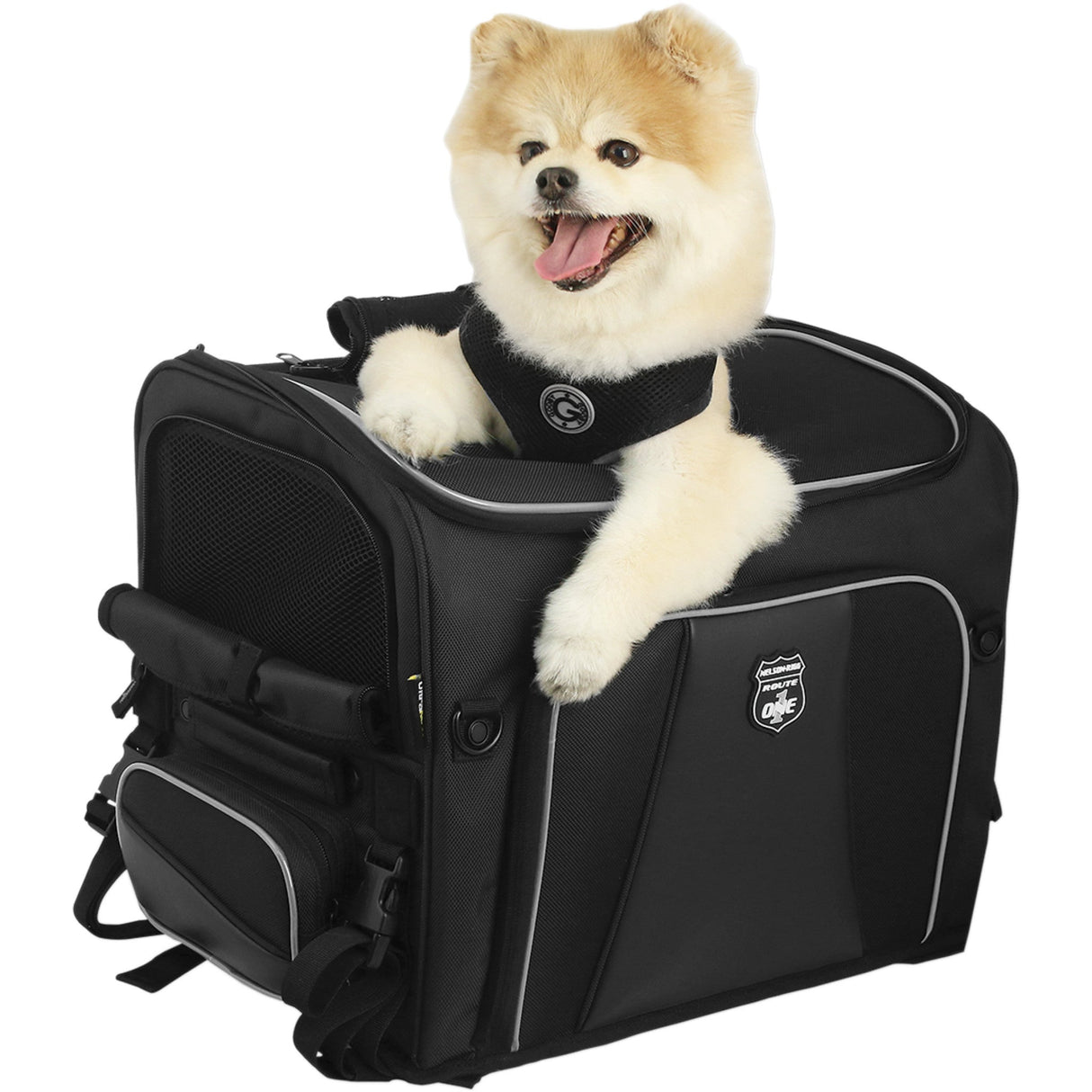 NELSON RIGG 3515-0214 NR-240 Route 1 Rover Pet Carrier black