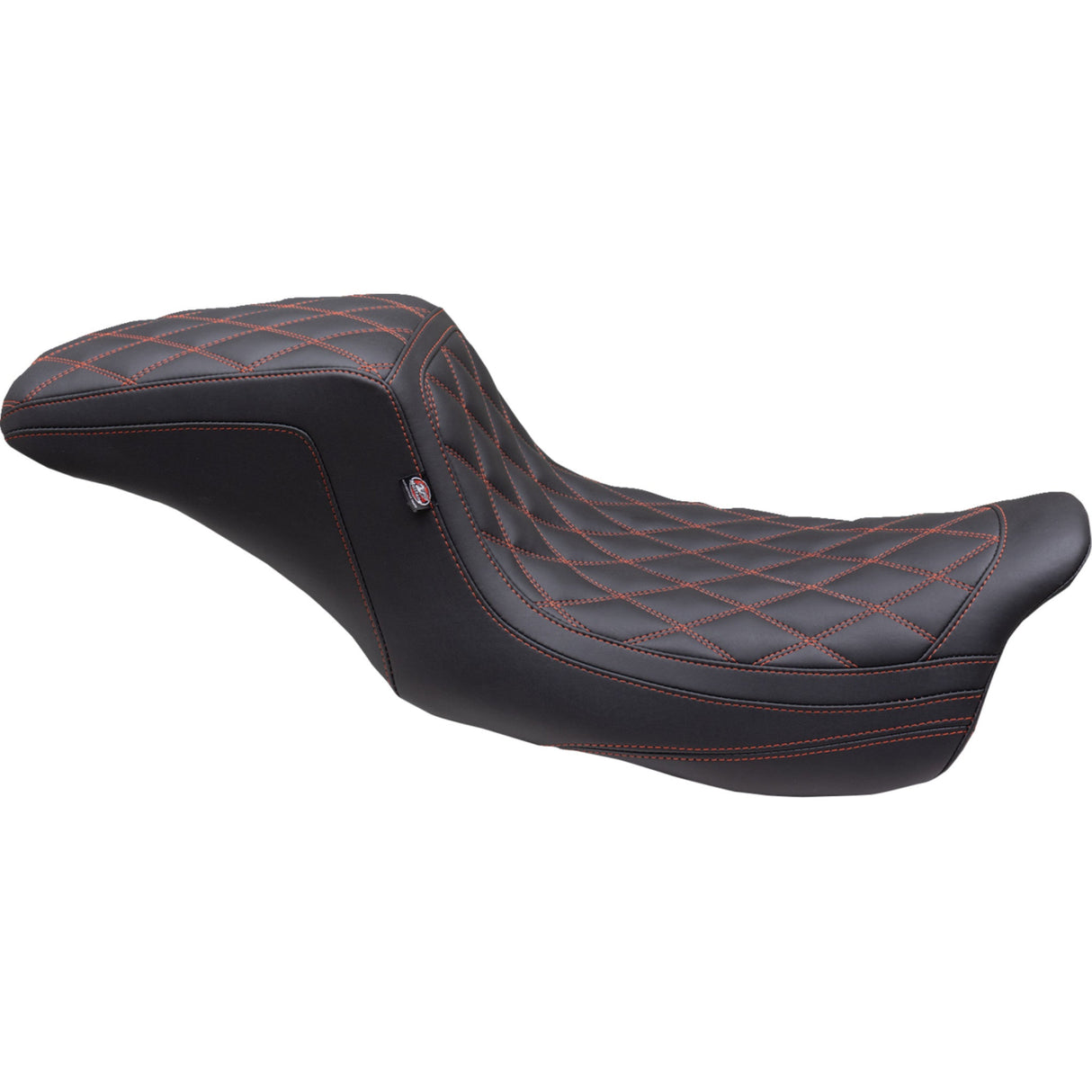Mustang Squareback Seat - 75299AB For Harley Touring 2008-2025