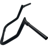 FAT BAGGERS INC. 0601-6922 905013-B 1-1/4" EZ Install Pointed Top Handlebar reduced reach - 13" - black