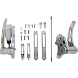ACCUTRONIX DS-243451 FC103-SSC Forward Controls with Master Cylinder Forward Control - Slotted - Chrome