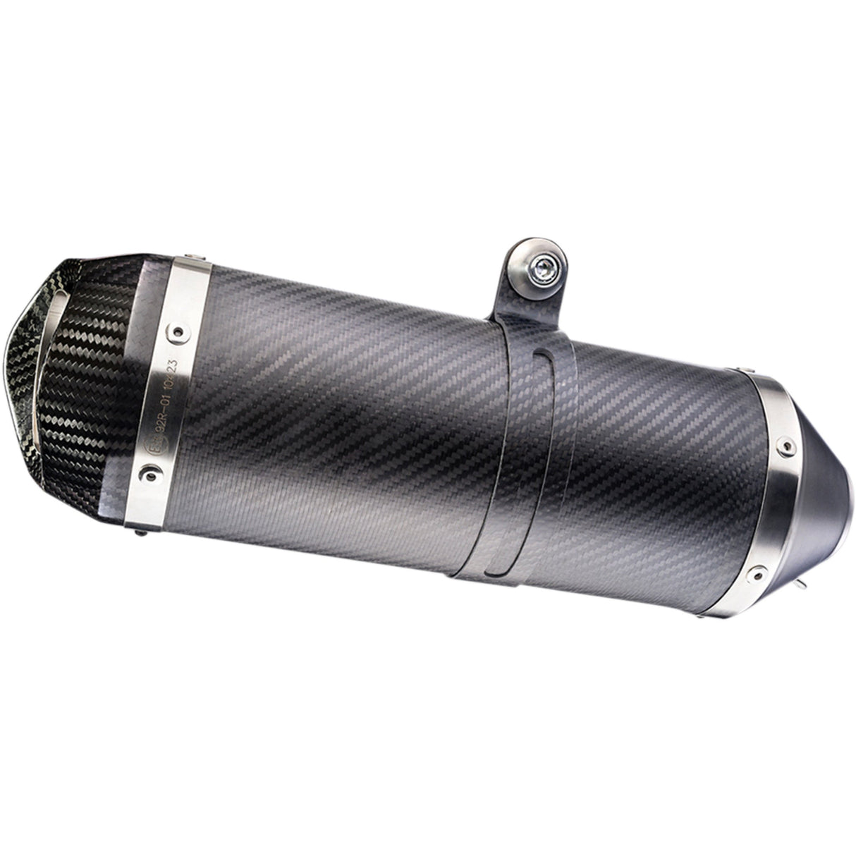 LEOVINCE 1811-3787 9773U Universal LV One Evo Slip-On Muffler 54x270mm Carbon Fiber LV One Evo Muffler