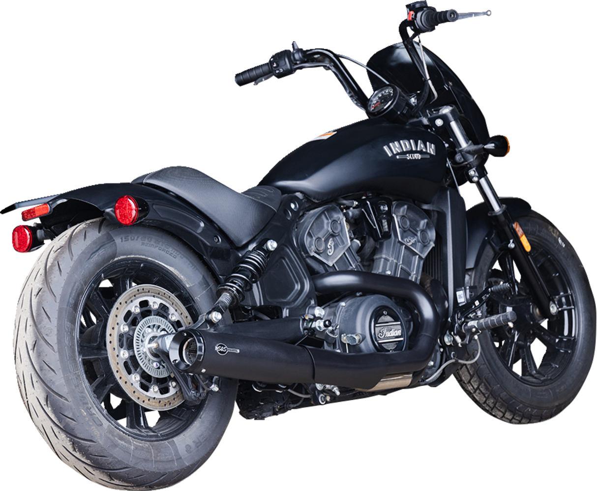 2-into-1 Grand National Exhaust System - Black - 50-State - 1810-3126