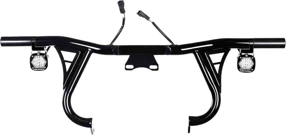 Santoro Fabworx Lightbar Crashbar Black 23CVO-24 ALL Baggers - SF80025 For Harley Road Glide 2023-2026
