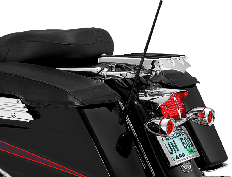 Kuryakyn Dual Function Flexible Antenna - 865 For Harley Touring 1989-2013