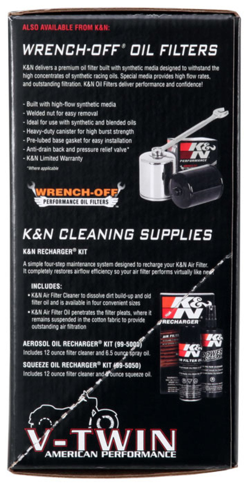 K & N Engineering Fipk H D Touring Models Black Performance Air Intake System - 57-1138 For Harley Motorcycles 2017-2021
