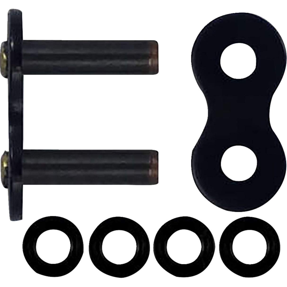RK 1225-0836 BL530ZXW-RL Sealed Chain (ZXW) Connecting Link — 530 ZXW 530 ZXW - Connecting Link - Rivet - Black Scale