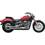 Cobra Classic Deluxe 2-Into-2 Exhaust System - 2567SC Yamaha Star 1100 Custom 1999-2009