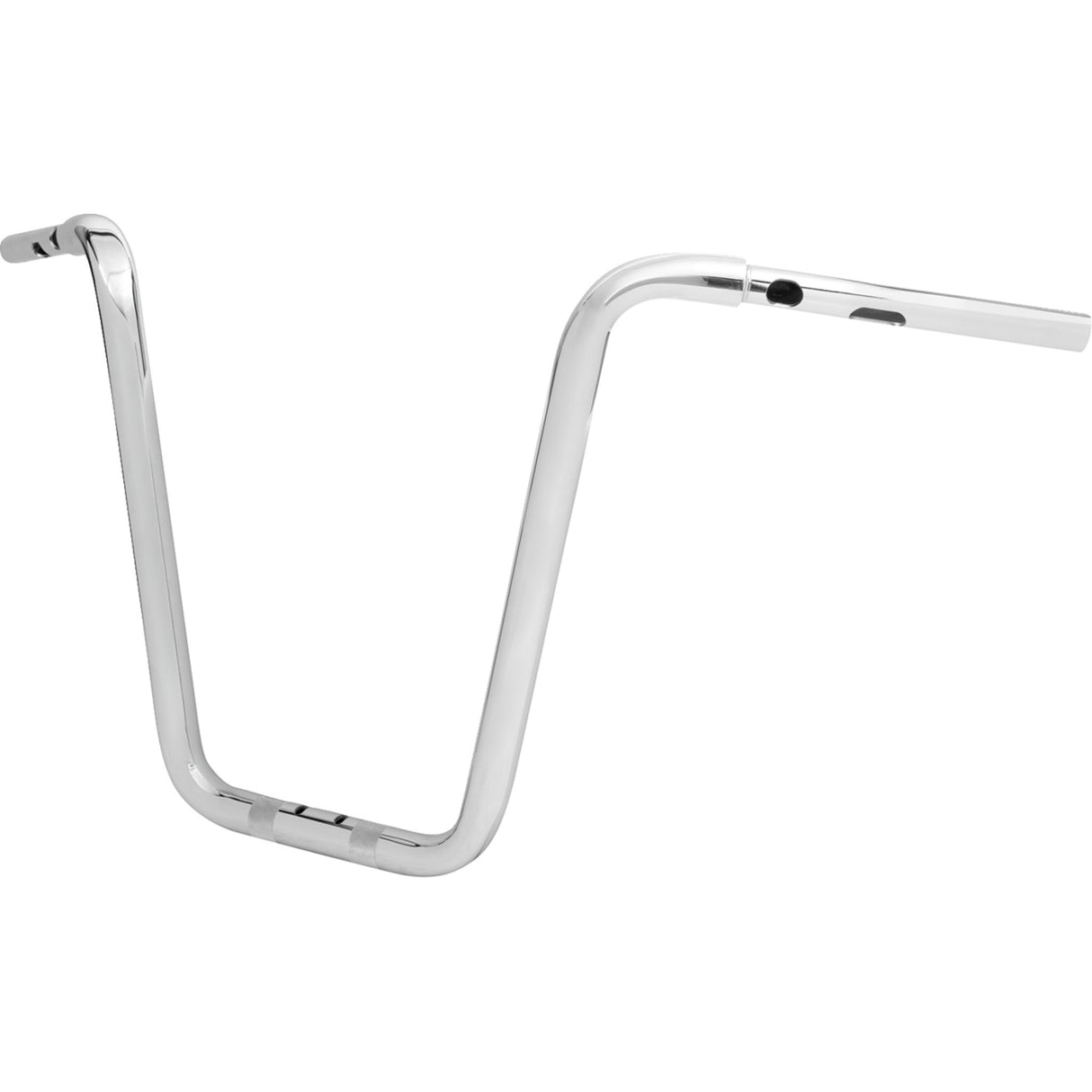 LA Choppers Twin Round Handlebar 1-1/4" X 16" Chrome - LA-7348-16 For Harley Road Glide 2023-2026