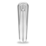 Performance Machine Scallop Dash Insert Chrome - 0177-2044SCA-CH For Harley Touring 2008-2021