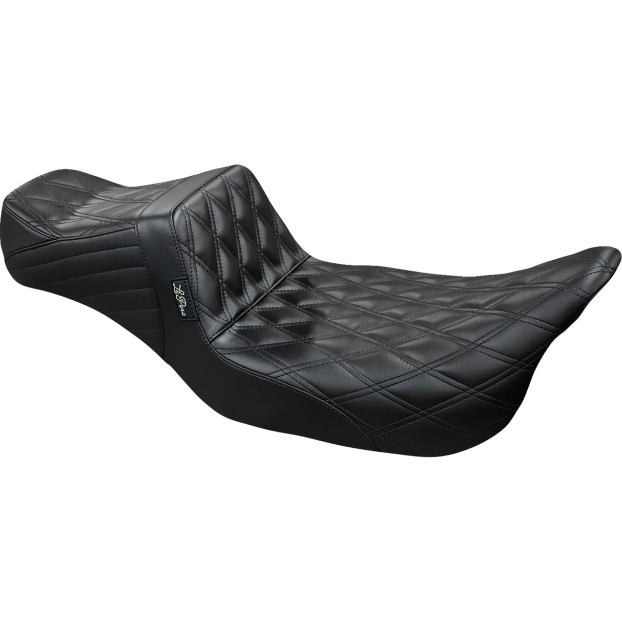LePera Tailwhip Daddy Long Legs Seat Double Diamond Black - LK-587DLDD For Harley Touring 2008-2024