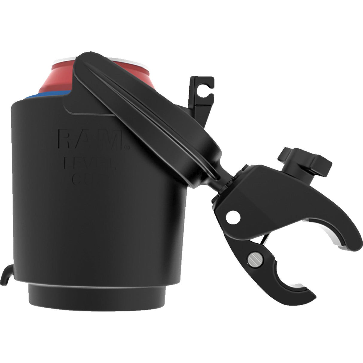 RAM MOUNTS 0636-0363 RAM-B-132-400 RAM® Tough-Claw™ Mount with Level Cup™ Drink Holder Drink Holder Kit - Tough-Claw™ Mount w/ Level Cup™