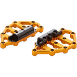 ARLEN NESS 1621-0950 06-899 MX Billet Floorboards - MX Passenger Floorboards - Gold