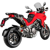 Akrapovic Slip-On Line Muffler - S-D12SO9-HAPT Ducati Multistrada 2015-2020